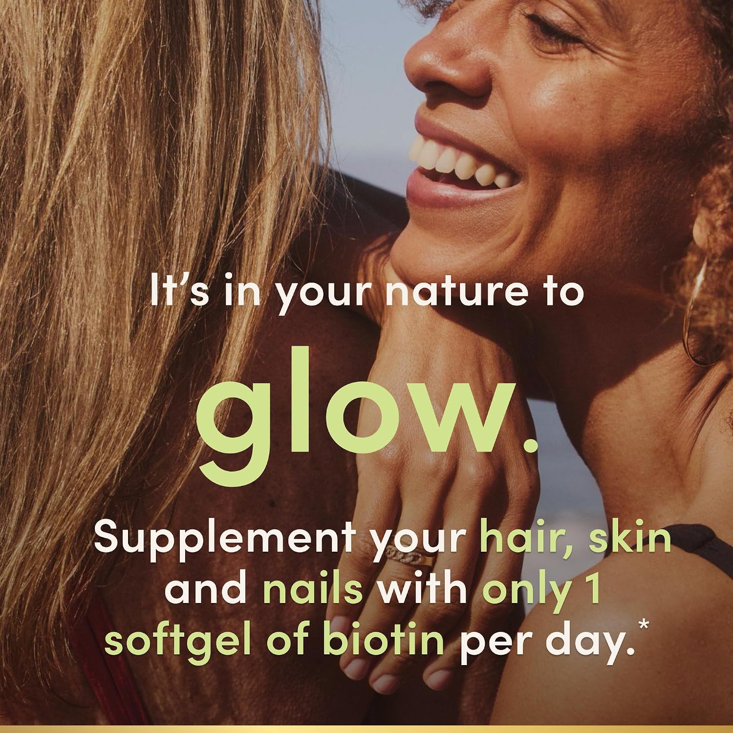 Nature's Bounty Biotin 5000 mcg Rapid Release Softgels, Supports Energy Metabolism & Healthy Hair, Skin, and Nails