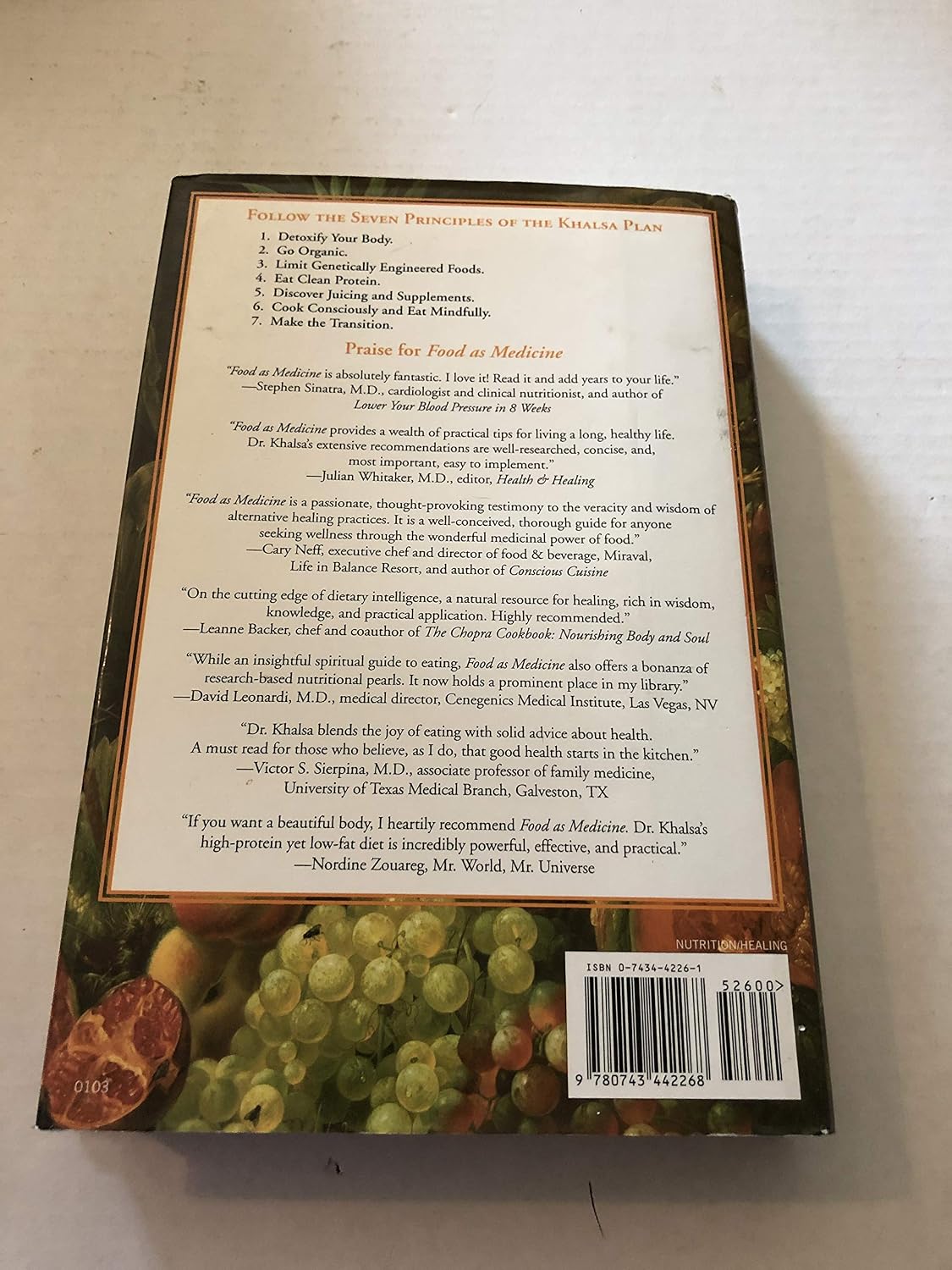 Food As Medicine: Using Diet, Vitamins, Juices, and Herbs to Live a Healthier, Happier, Longer Life