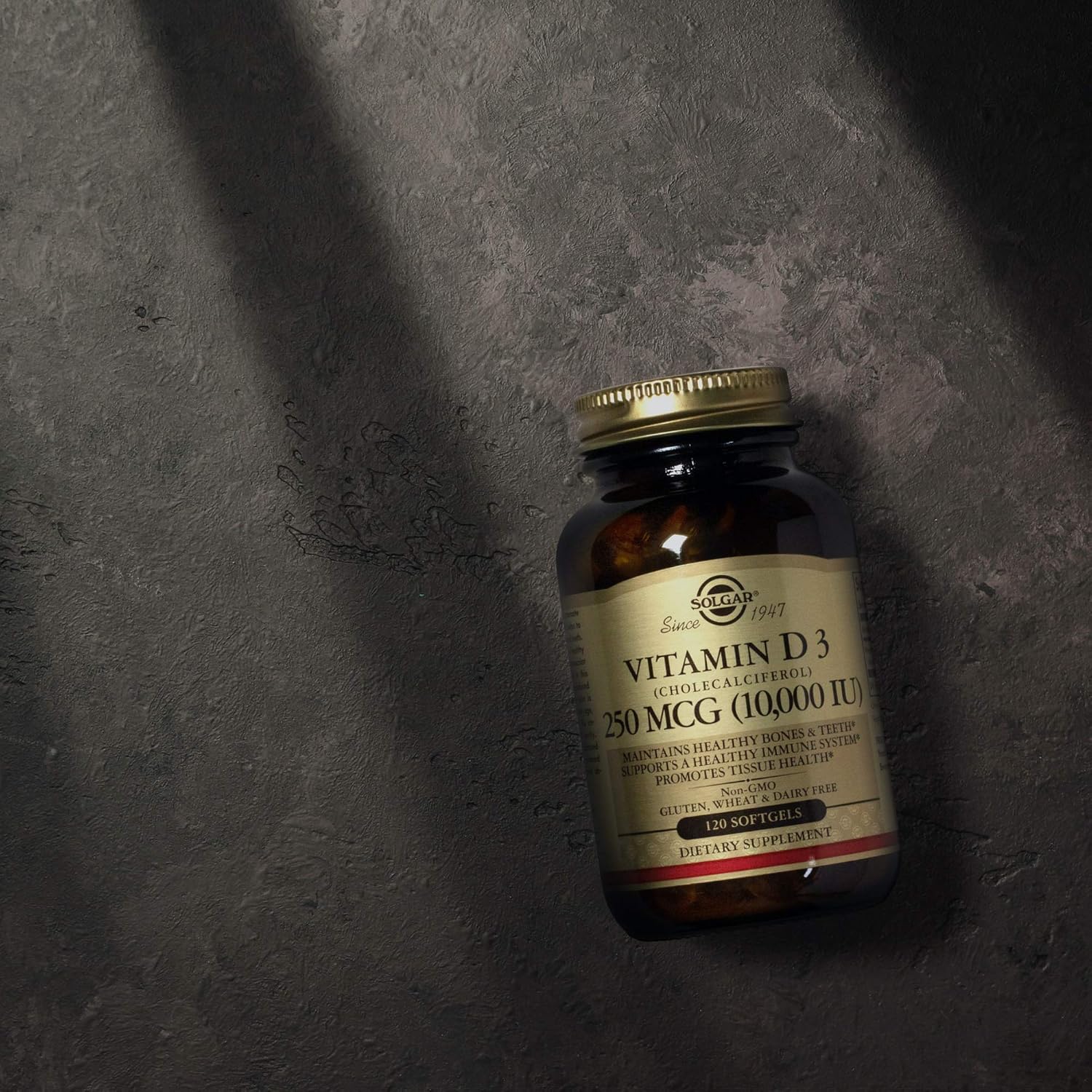 Solgar Vitamin D3 (Cholecalciferol) 10,000 IU 120 Softgels
