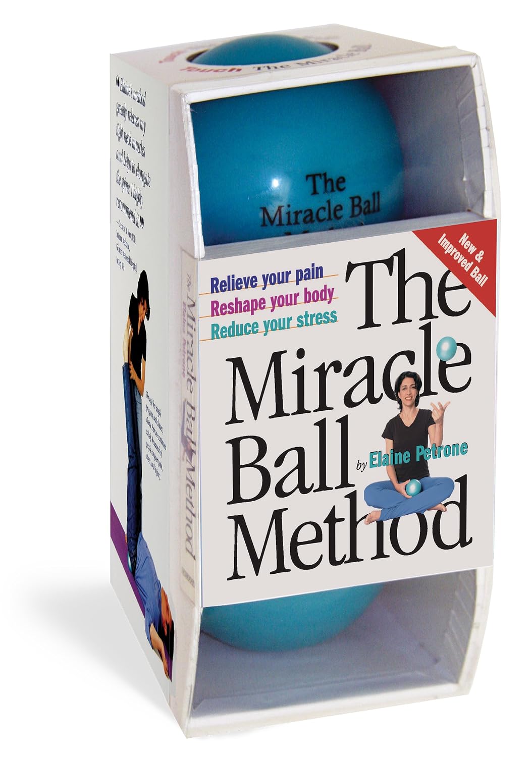 The Miracle Ball Method: Relieve Your Pain, Improve Your Posture, Reduce Your Stress (2 Miracle Balls Included)