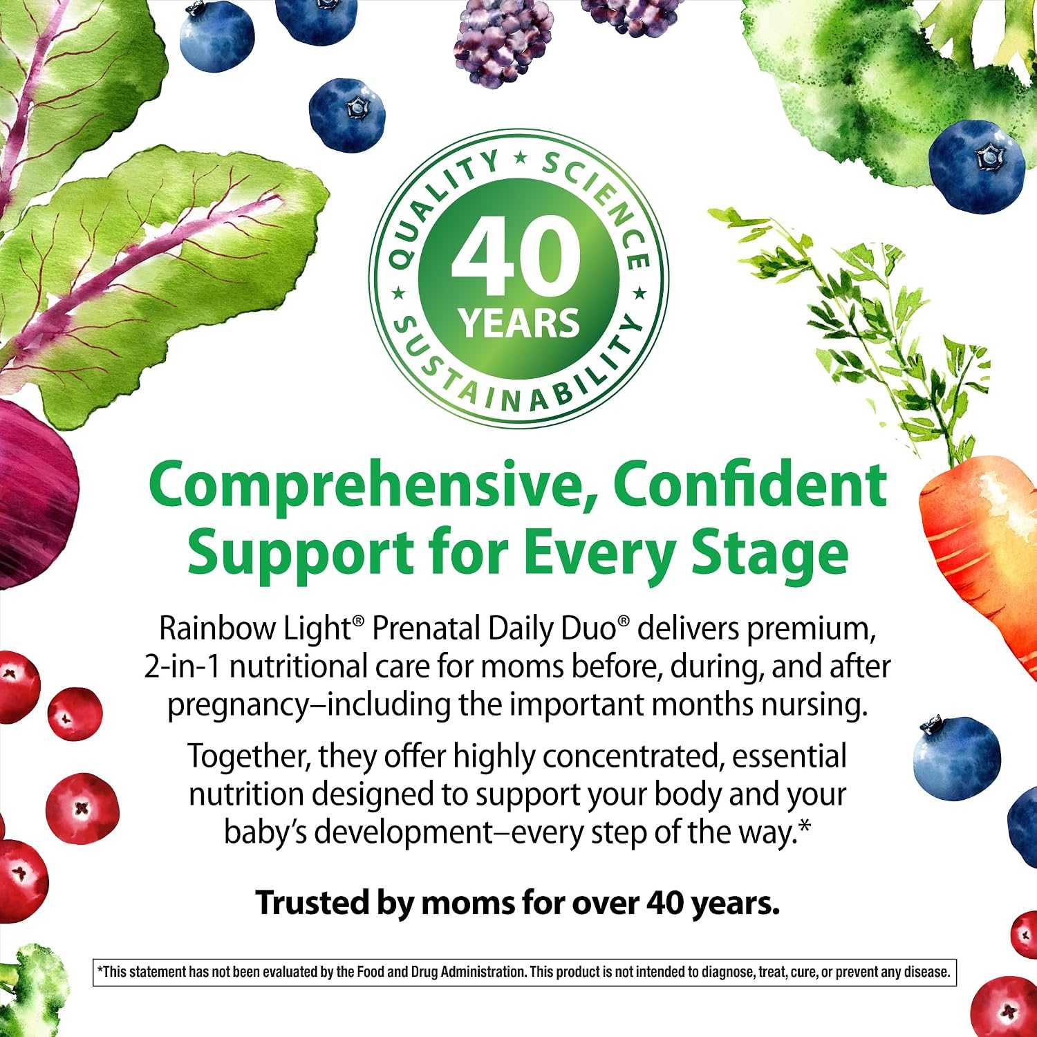 Rainbow Light Prenatal DHA Vitamins for Women – 30 Caplets & 30 Softgels – Omega-3 Fish Oil (DHA & EPA)