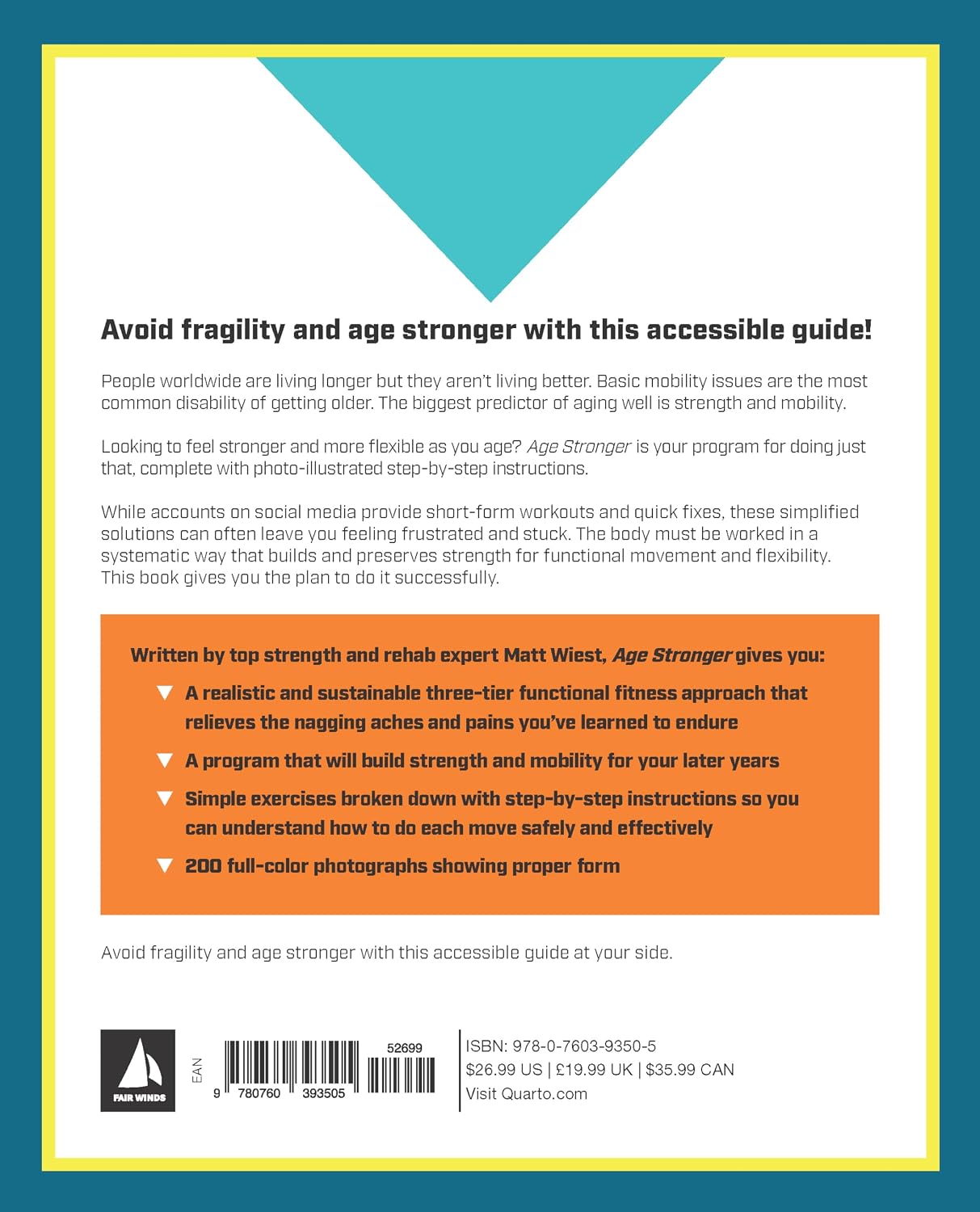 Age Stronger: Prevent Pain. Preserve Mobility. Age Resiliently