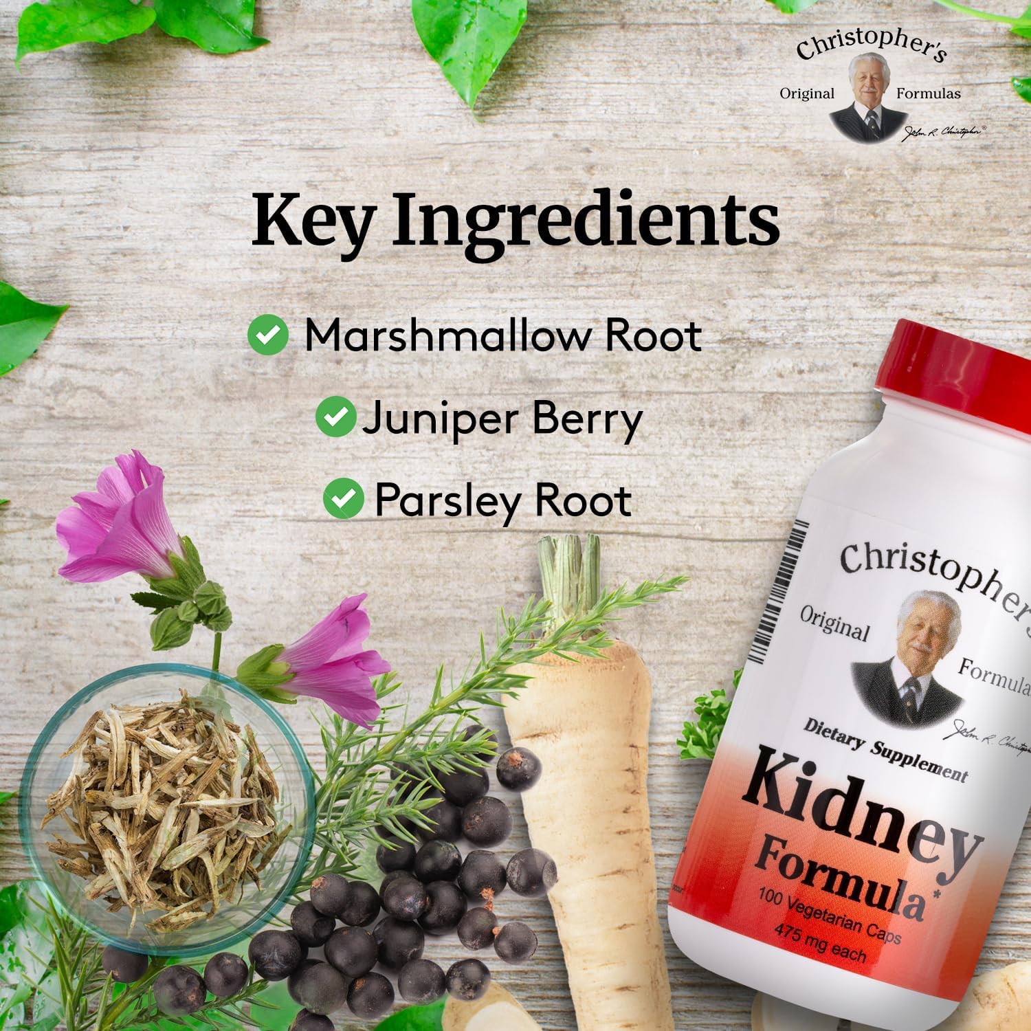 Christopher's Original Formulas Kidney Formula – Herbal Blend for Urinary System Support