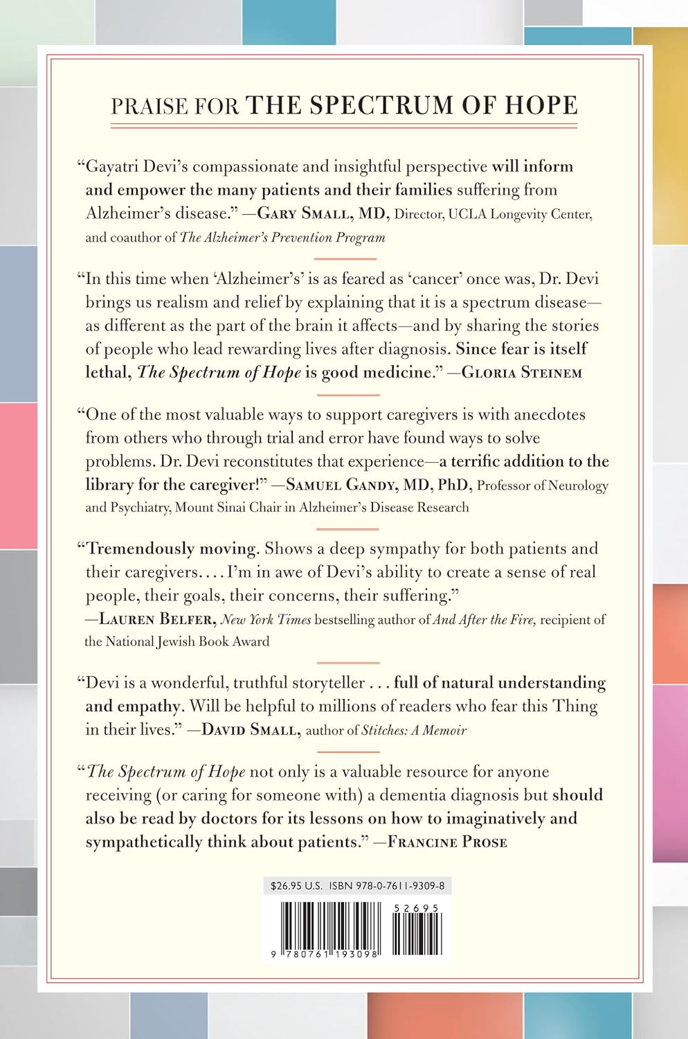 The Spectrum of Hope: A Hopeful New Approach to Alzheimer's Disease and Other Dementias