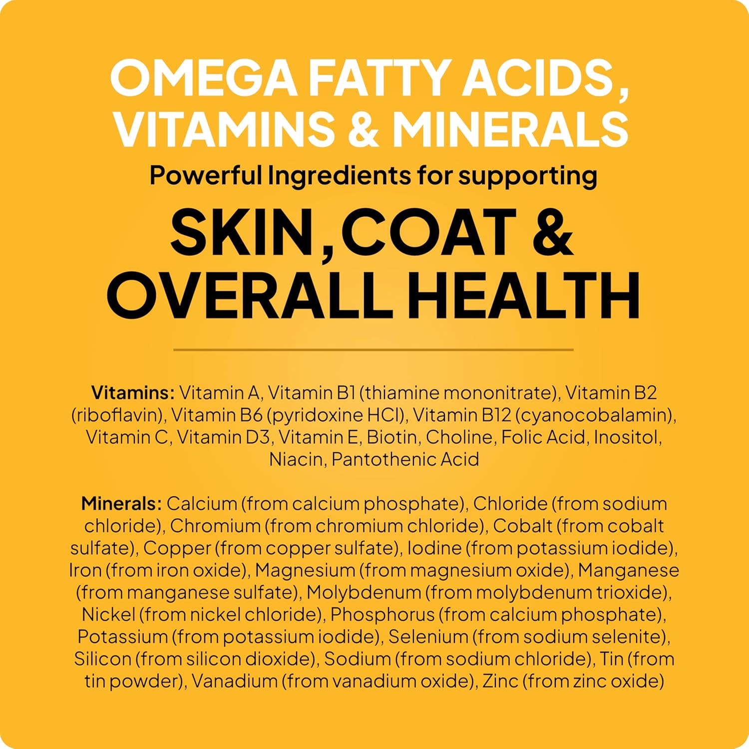 Pala-Tech Canine F.A. Plus Granules - Dog Multivitamin with Omega Fatty Acids, Vitamins & Minerals - 650 g