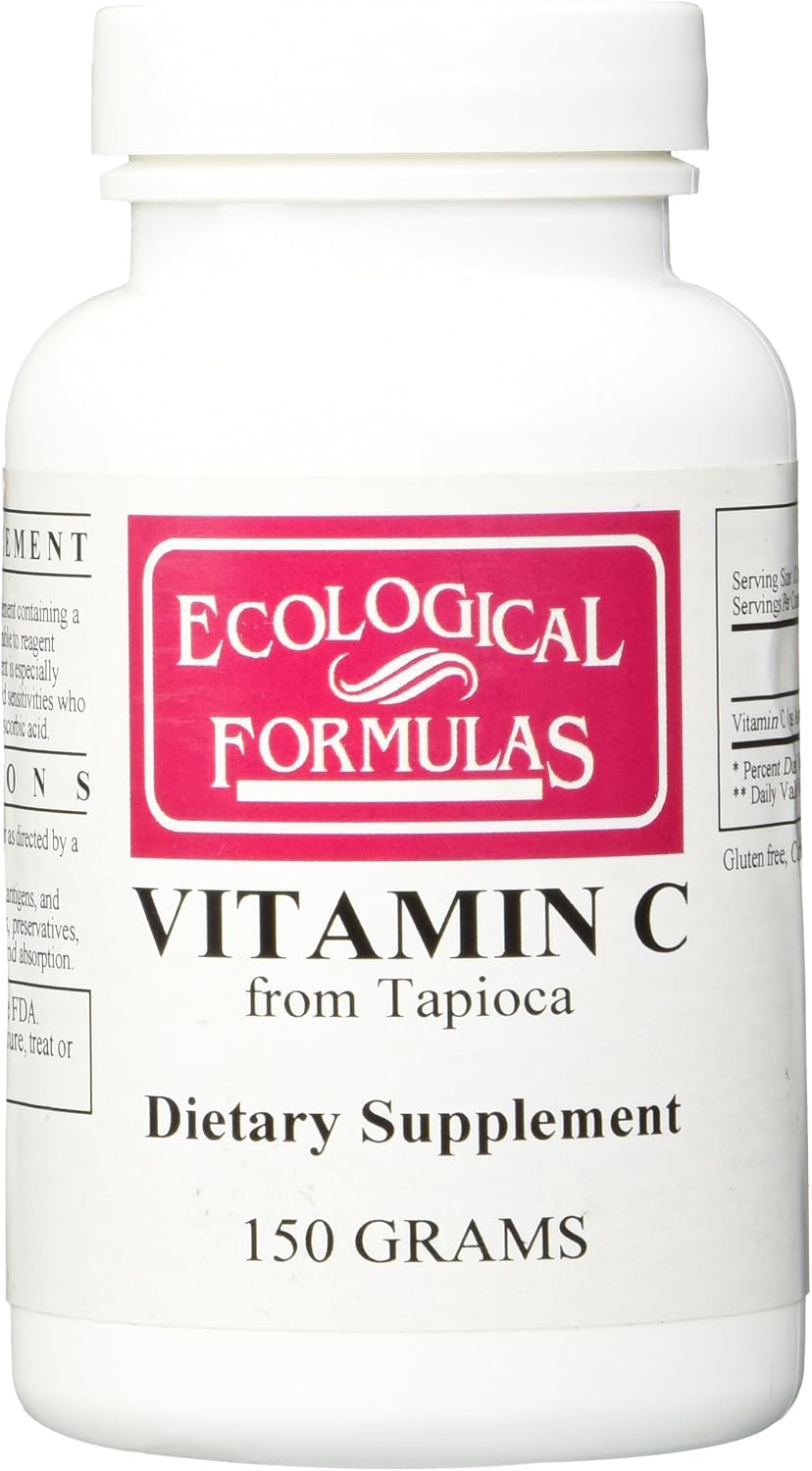 Ecological Formulas - Vitamin C from Tapioca 150 g