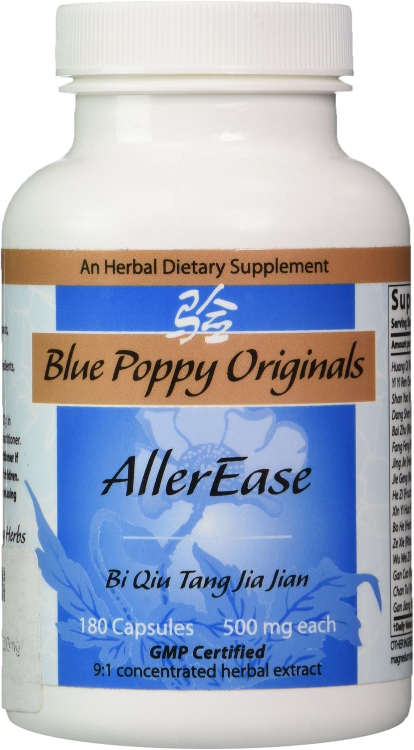 Blue Poppy Aller Ease, 180 Capsules, 500 mg - görsel 1