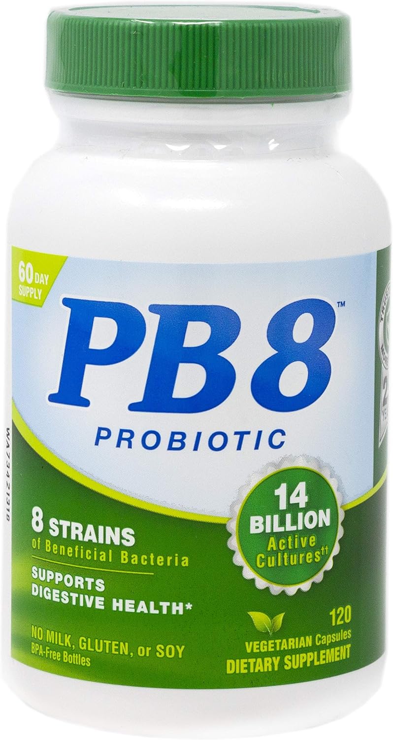PB 8 Pro-Biotic Vegetarian Capsules – 120 Count