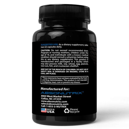 Anti-Gray Advanced Hair Formula - Hair Colour Support Supplement with Catalase, Amino Acids & Minerals - 60 Capsules
