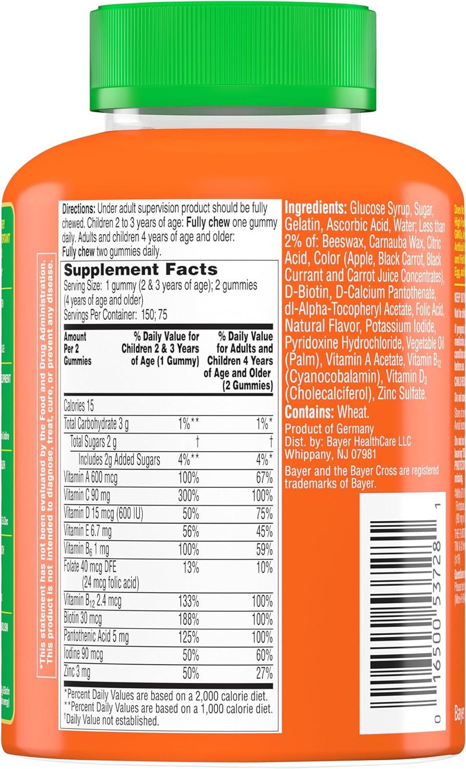 Flintstones Gummies Kids Multivitamin with Immunity Support, 150 Gummies