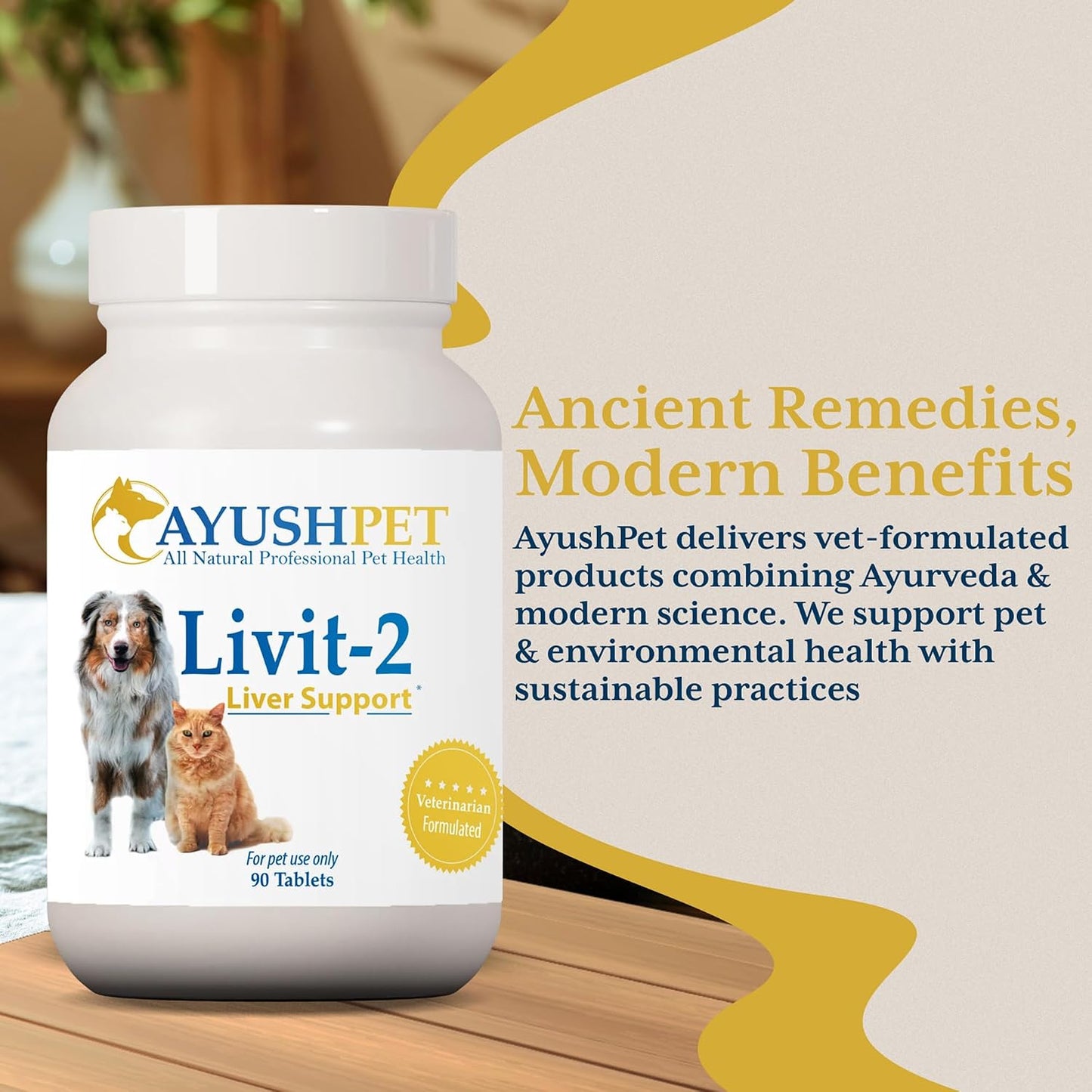 Ayush Pet Livit-2 Dog Liver Support Supplement - 90 Servings - görsel 6