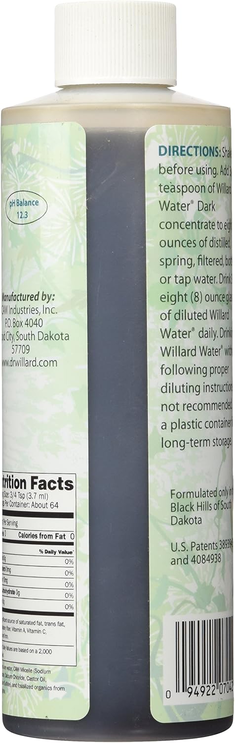 Willard Water XXX Dark Multi-Vitamin, 236 mL