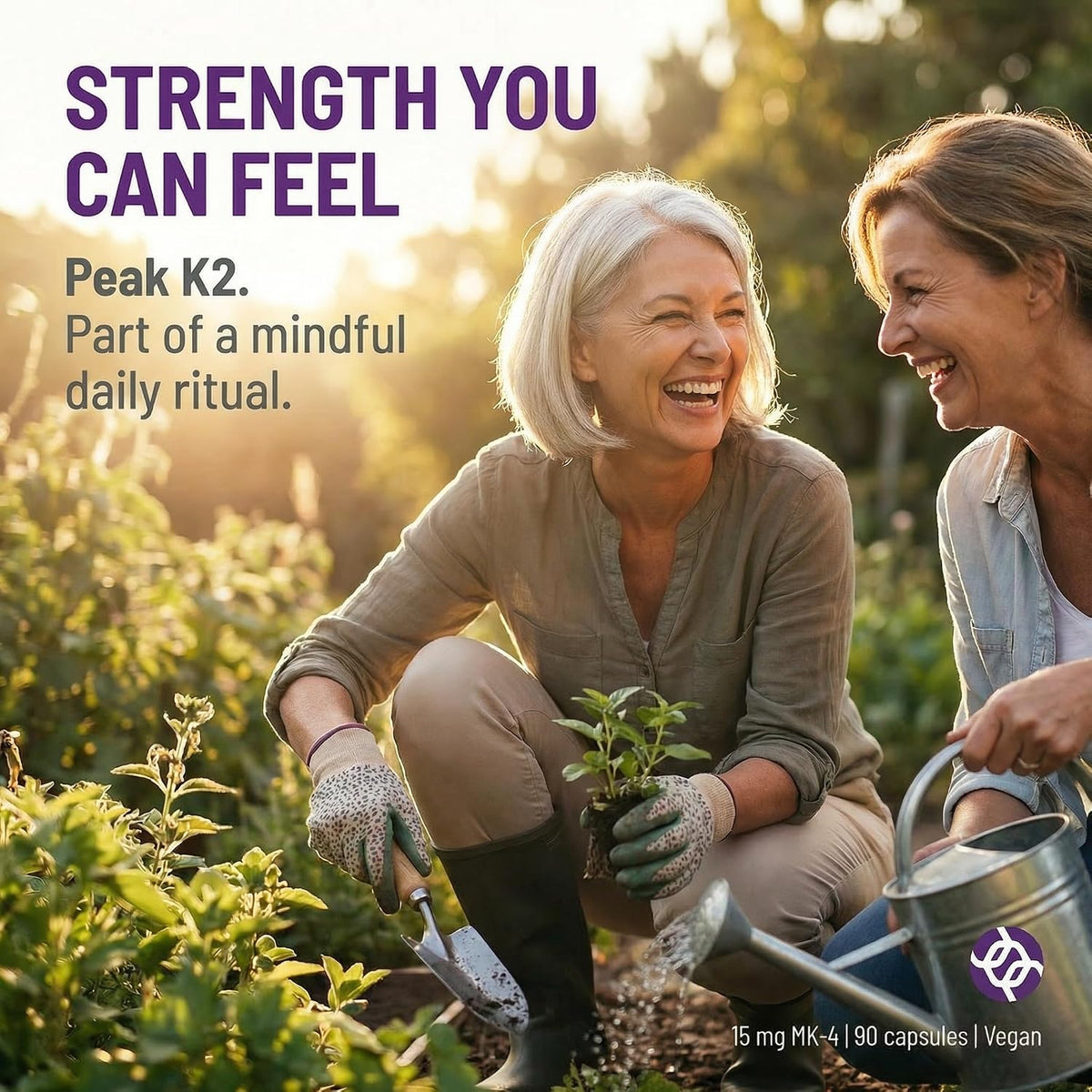 AOR Peak K2 Vitamin K2 MK-4, 90 Vegan Capsules – Essential for Bone Structure - görsel 6