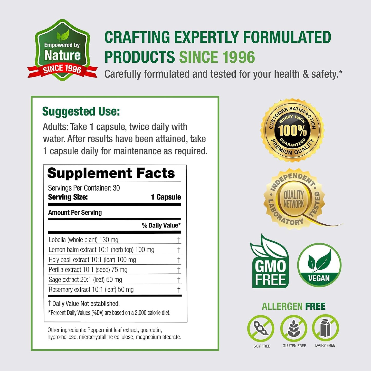 Bell Histamine Balance – Herbal Supplement for Respiratory & Immune Support, 30 Veggie Caps - görsel 2