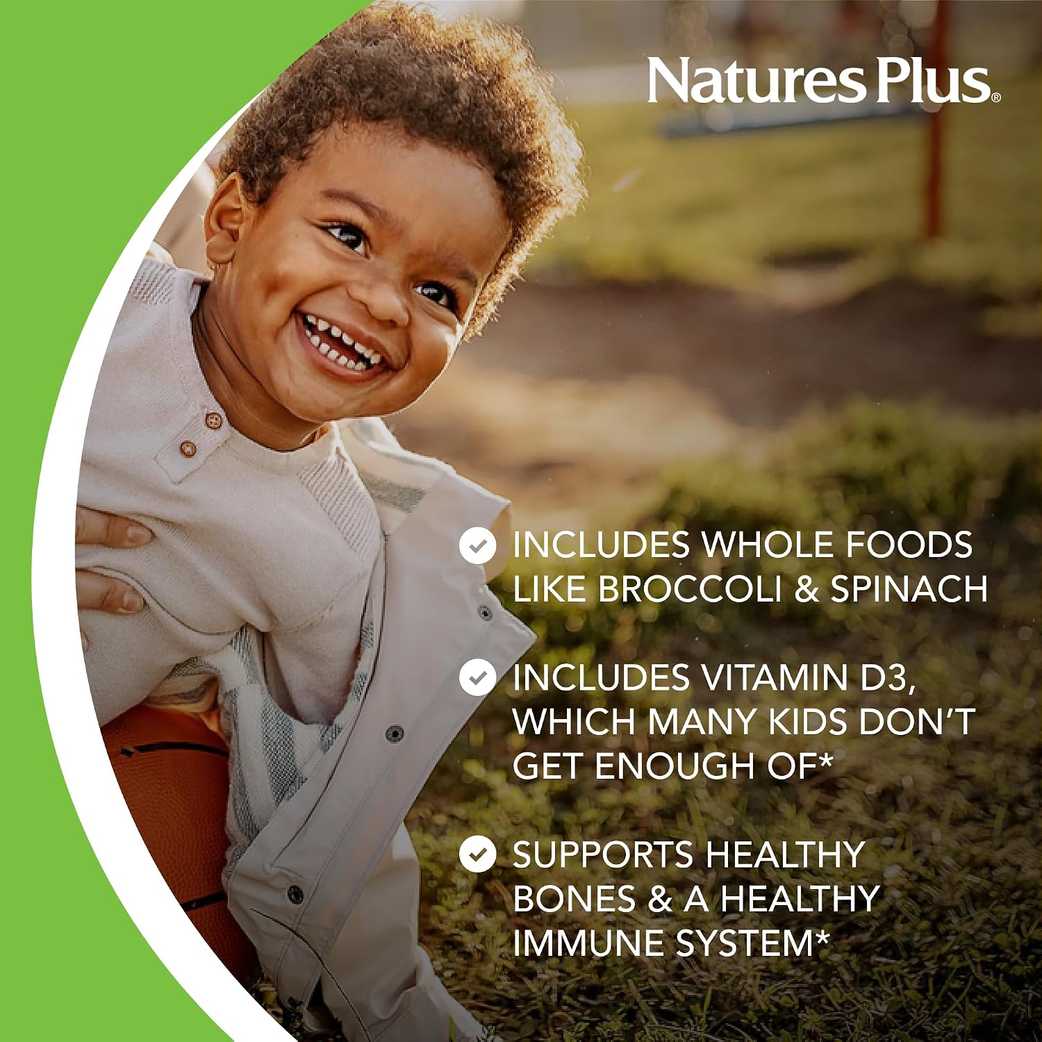 NaturesPlus Animal Parade Children's Liquid Multivitamin - Tropical Berry - 236 mL