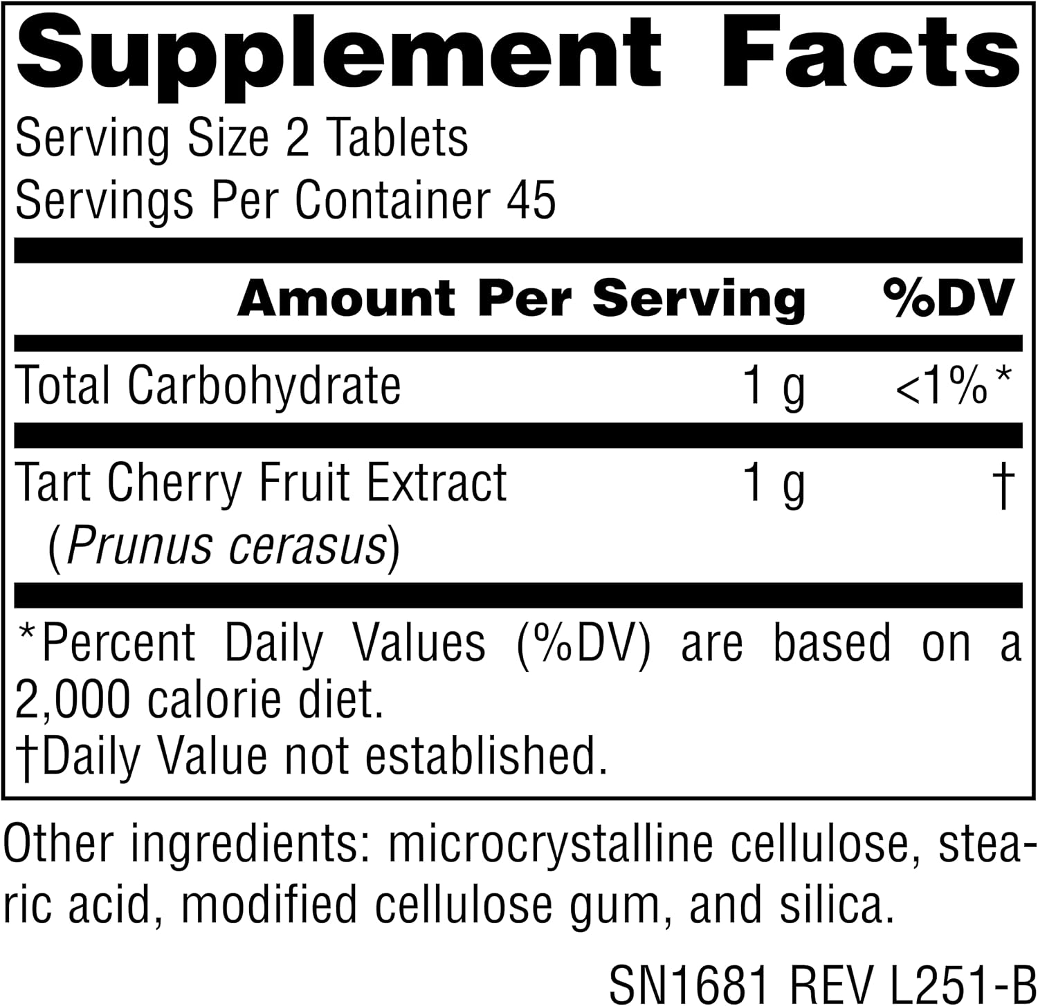 Source Naturals Cherry Fruit Extract, 500 mg, 90 Vegetarian Tablets