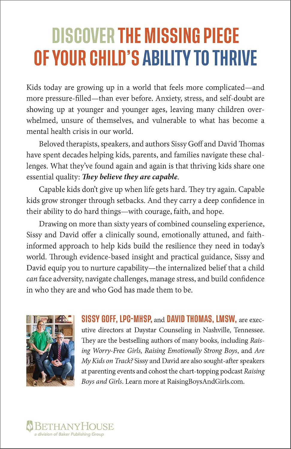 Capable: How to Teach Your Kids the Strengths, Skills, and Strategies to Build Resilience (A Parent's Guide in an Anxious Generation—Help Your Child Take Risks, Self-Regulate & Overcome Challenges)