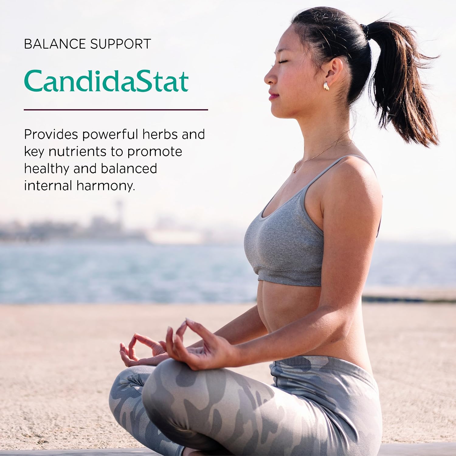 Vitanica Candidastat, Balanced Support, Vegan, 60 Capsules