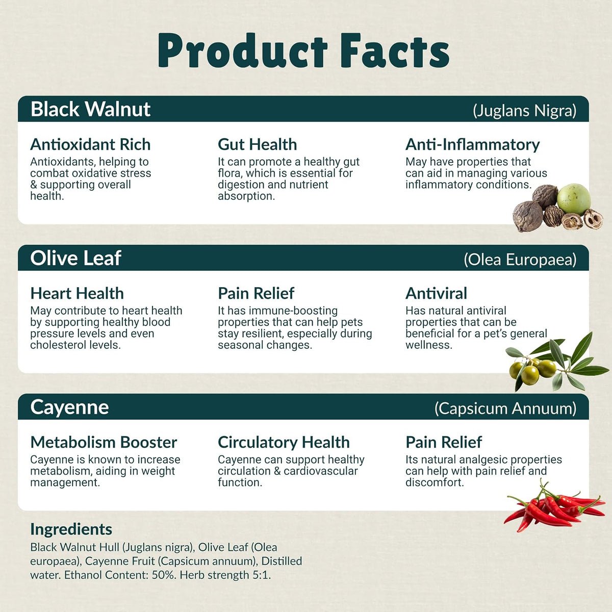 BlackLeaf Tincture for Pets - görsel 5