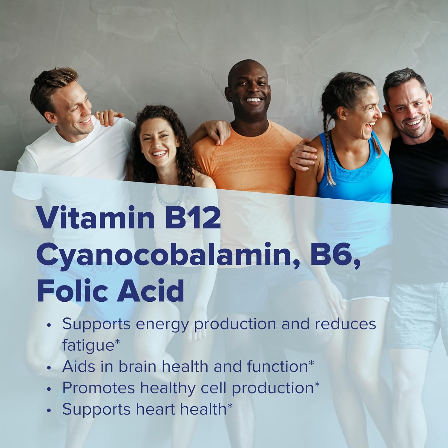 Superior Source No Shot Vitamin B-12 10,000 mcg with B-6 and Folic Acid, 60 Sublingual Tablets