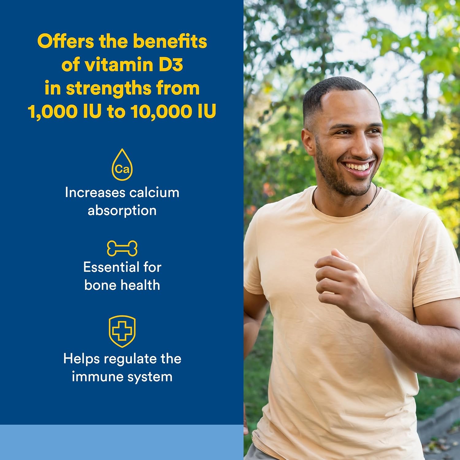 Natural Factors Vitamin D3 & K2 1000 IU / 120 mcg - 60 Softgels