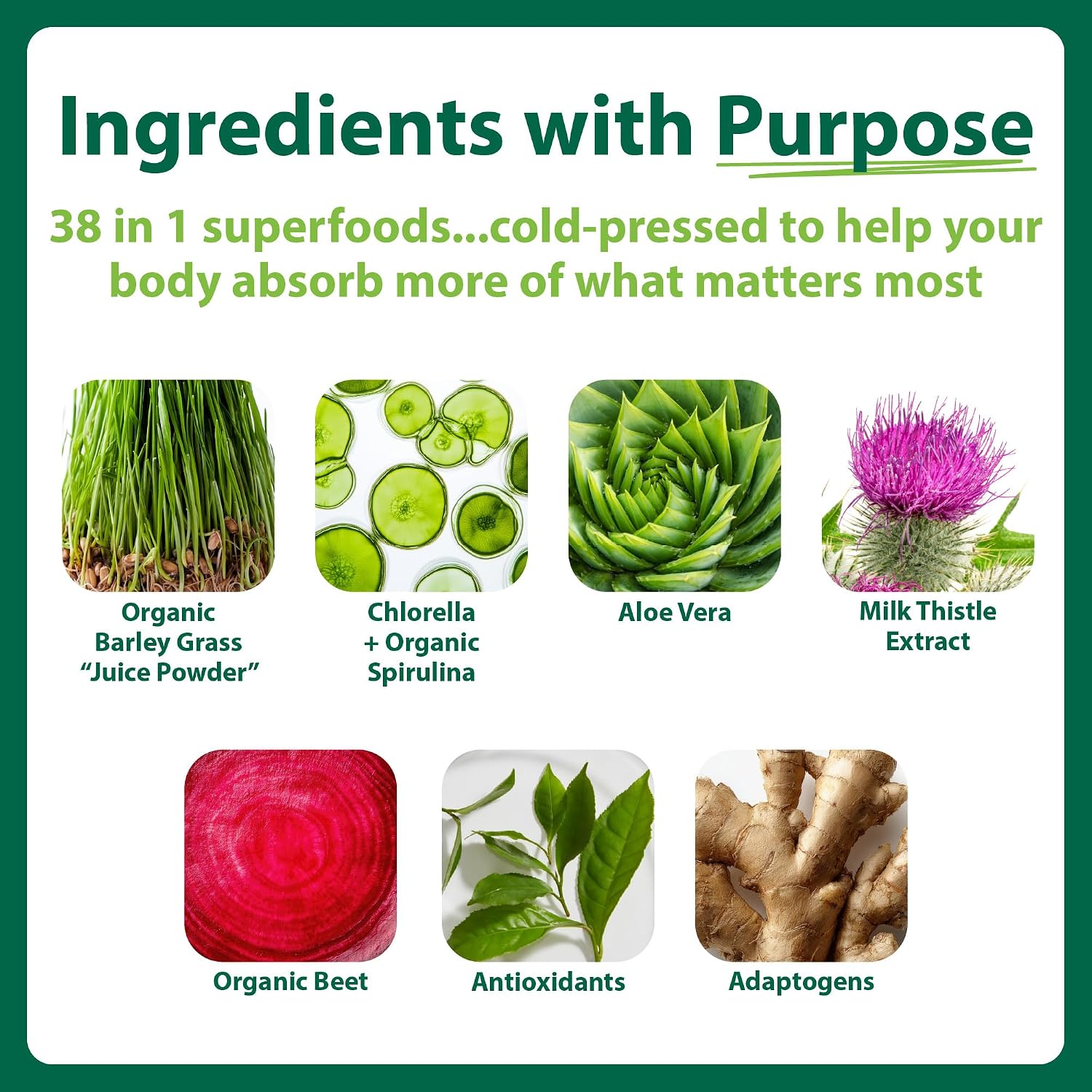 MacroLife Naturals Macro Greens Superfood Powder, 850 g