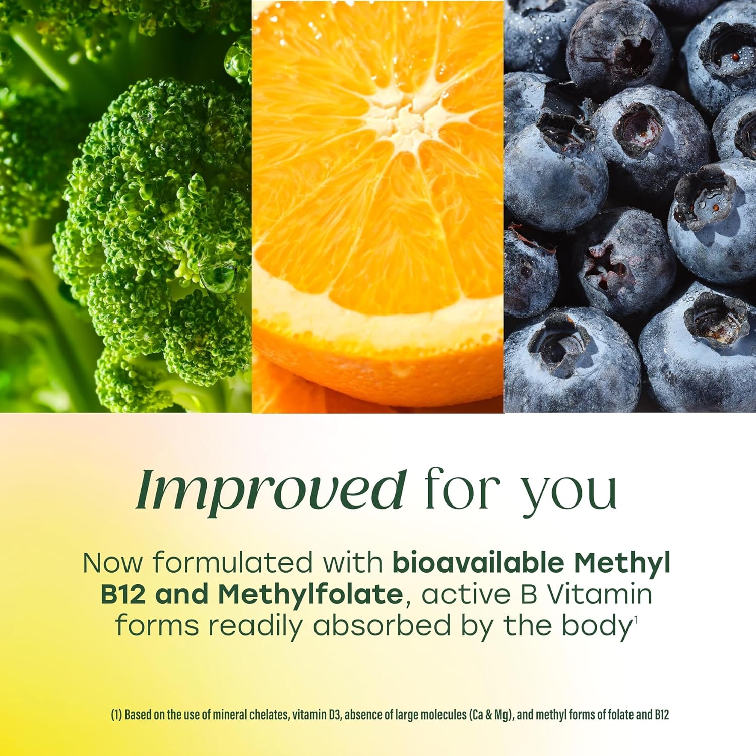 MegaFood Multivitamin for Men 40+ One Daily | Methylated B12, Vitamin D3, C & Zinc | 60 Tablets