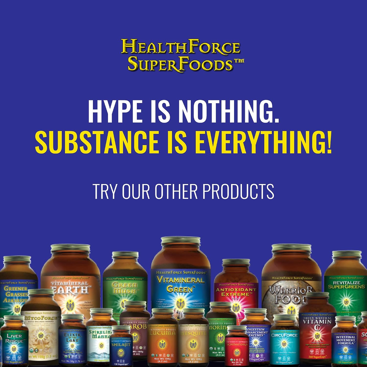 HealthForce SuperFoods Greener Grasses Alkalizer Powder – Organic Vegan Greens Powder