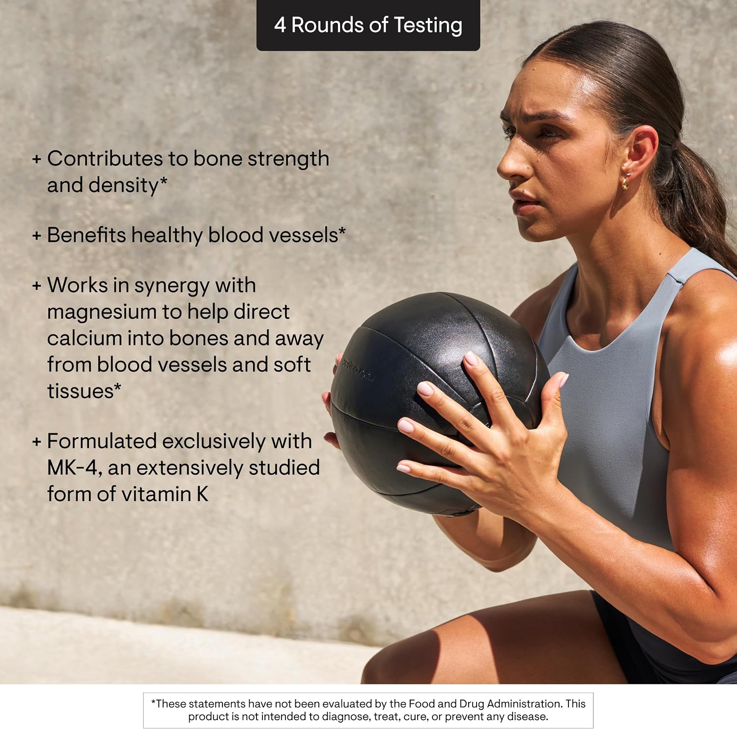 THORNE Vitamin K2 (as MK-4) Liquid Drops - Concentrated Drops for Bone, Heart & Blood Vessel Health