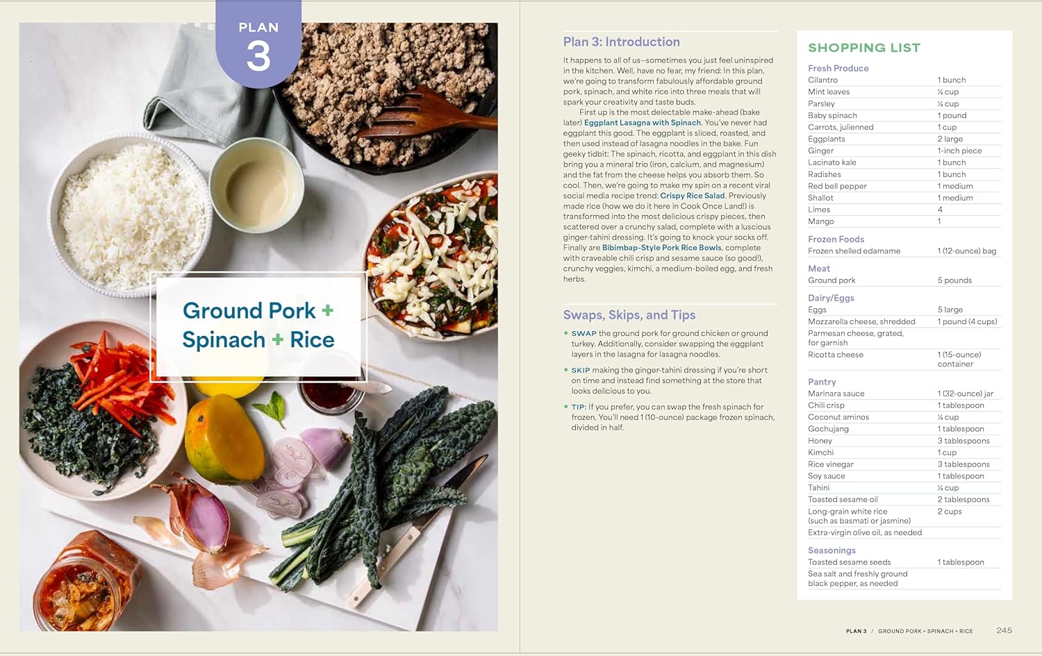 The Protein Meal Prep Plan: 30 Weekly Plans + 180 Recipes to Eat Better, Stress Less, and Save Money (Packed with Fibre and 35g+ Protein Per Serving)