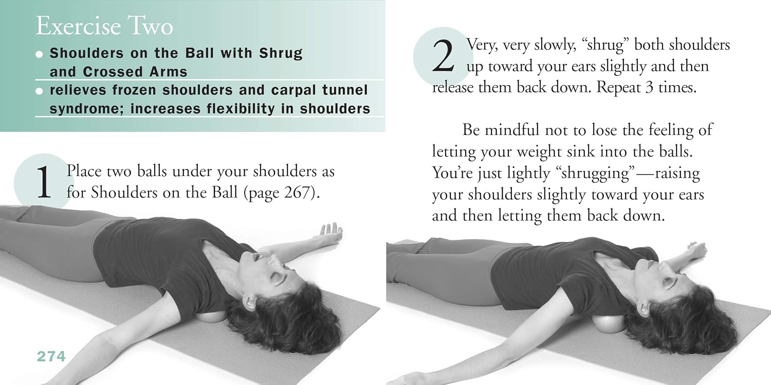 The Miracle Ball Method: Relieve Your Pain, Improve Your Posture, Reduce Your Stress (2 Miracle Balls Included)