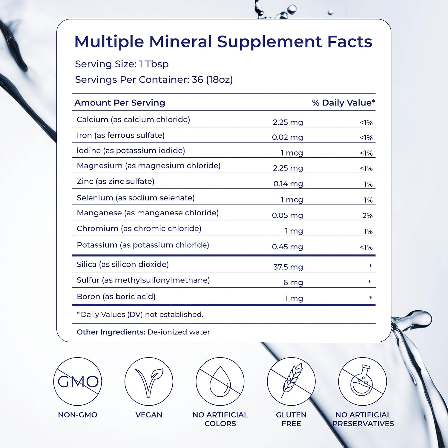Eidon Ionic Minerals - Multiple Minerals Supplement, 18 oz