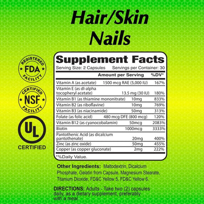 ALFA VITAMINS Hair, Skin & Nails Supplement