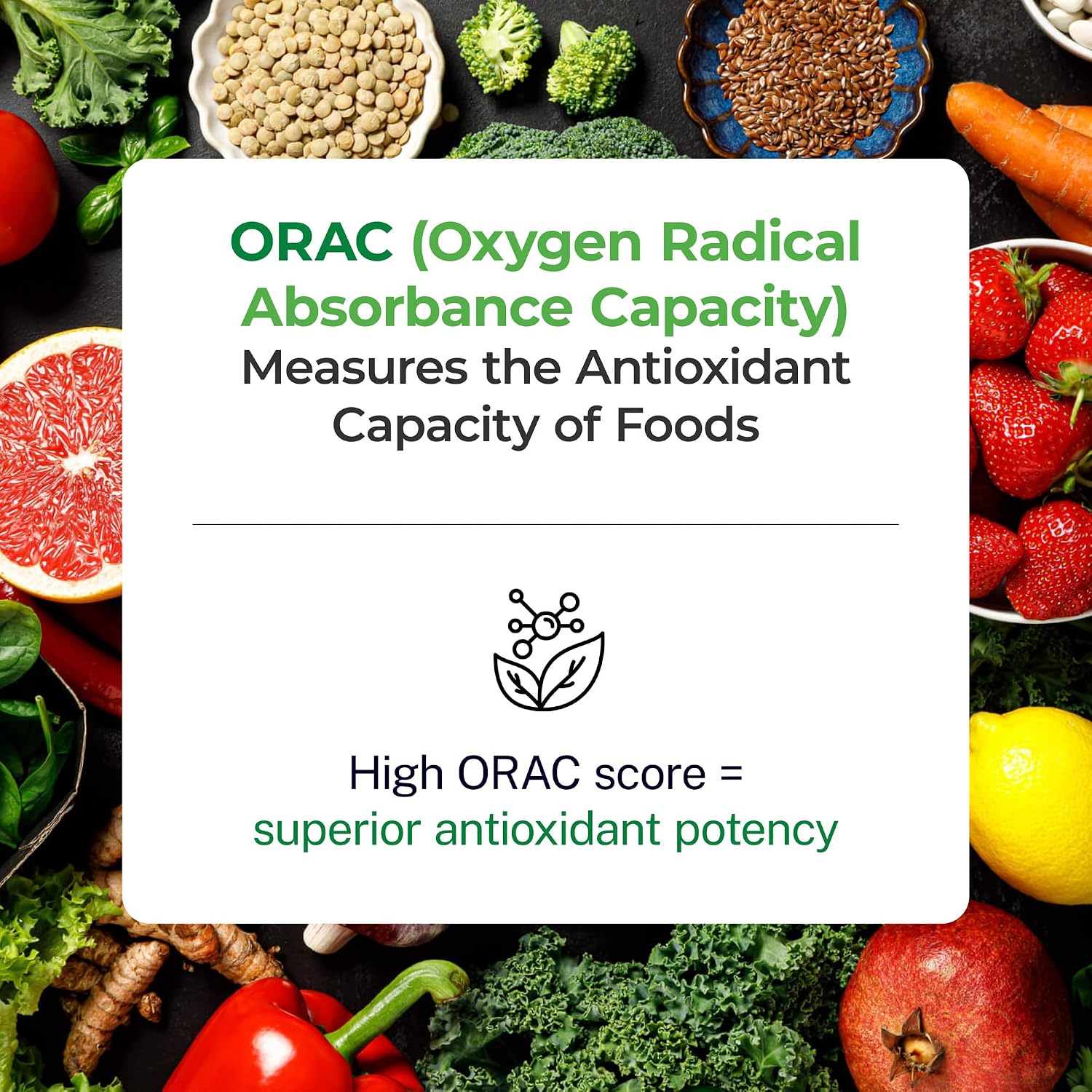 Paradise ORAC Energy Greens Powder Extract – Super Antioxidants, Probiotics and Spirulina, 60 Servings