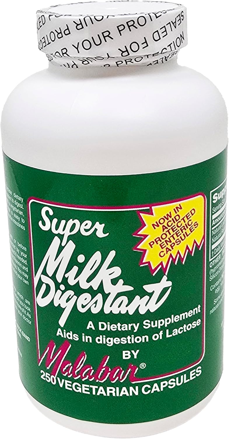 Malabar Super Milk Digestant - 250 Capsules