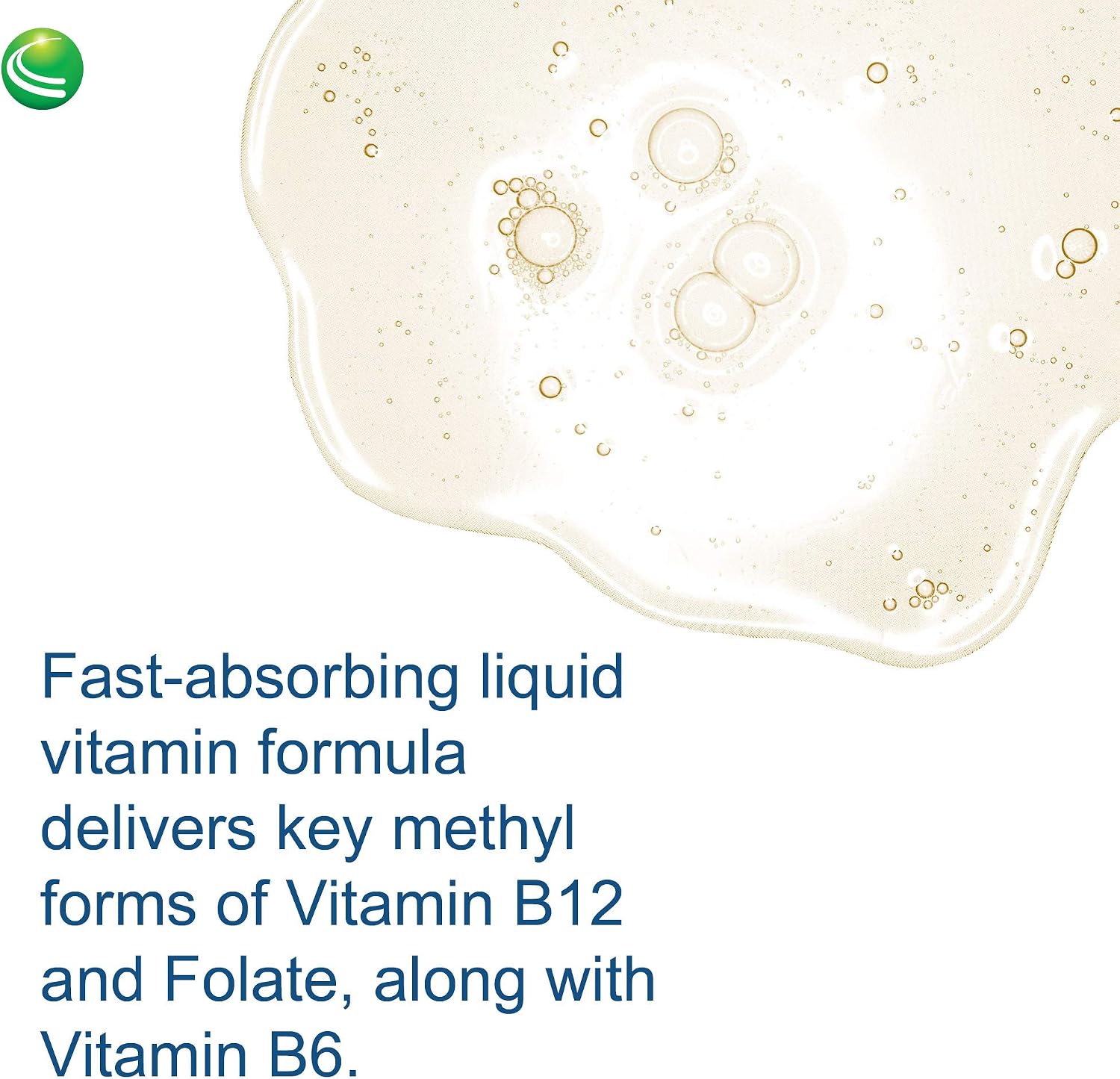 Nutra BioGenesis Methyl Factors - Vitamin B12 Drops with Methylfolate, Sublingual Liquid, Sugar-Free Cherry Flavour, 60 mL