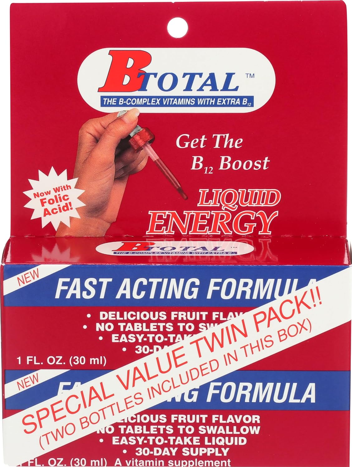 Sublingual B Total Twin Pack 2 oz - 8 Pack