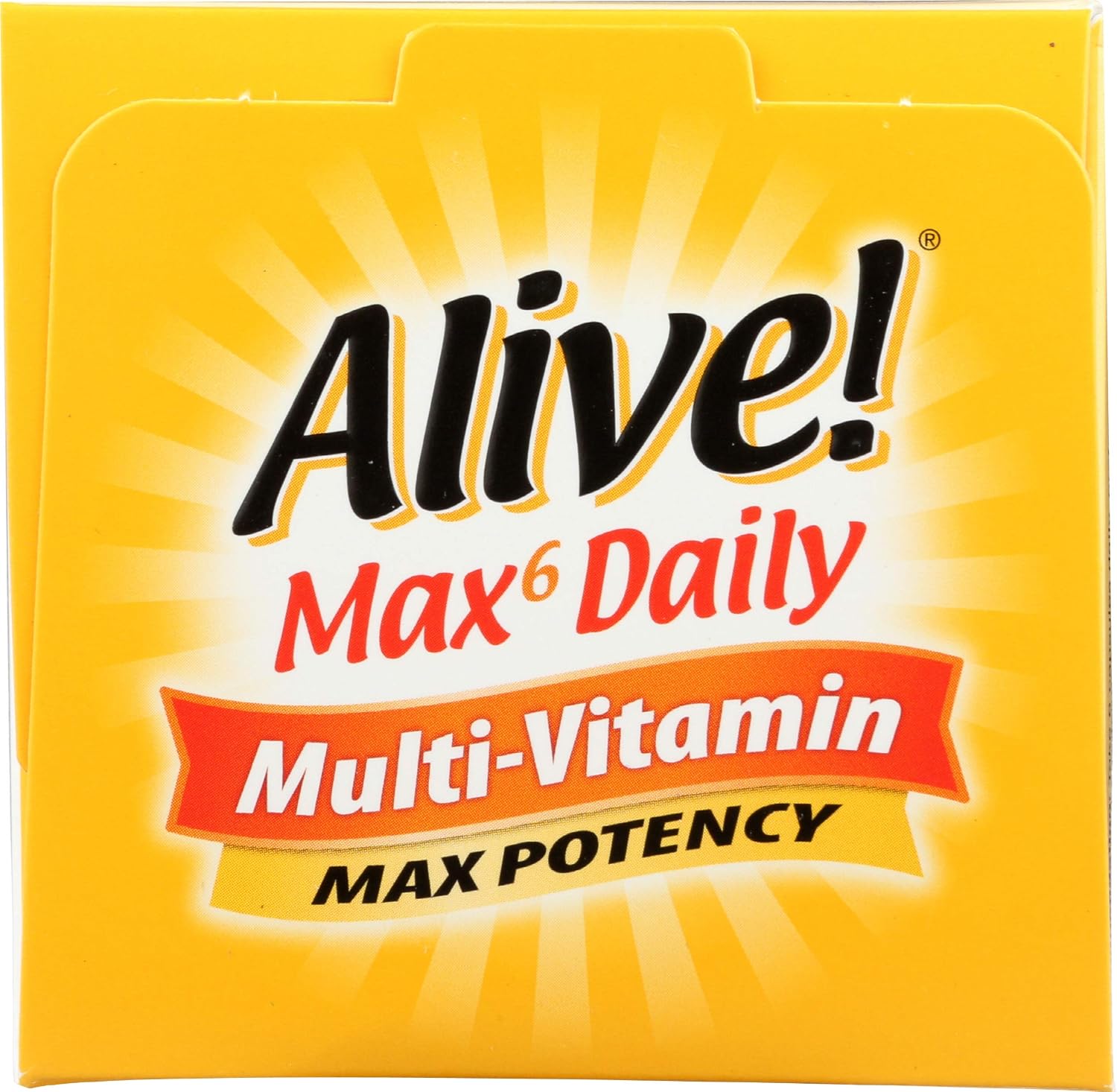 Nature's Way Alive! Max 6 Daily Multivitamin - 90 Veg Capsules