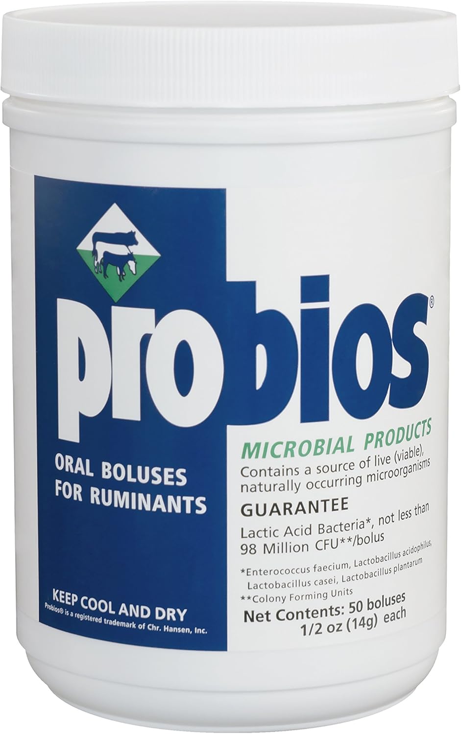 Probios Oral Boluses for Ruminants, 14 g