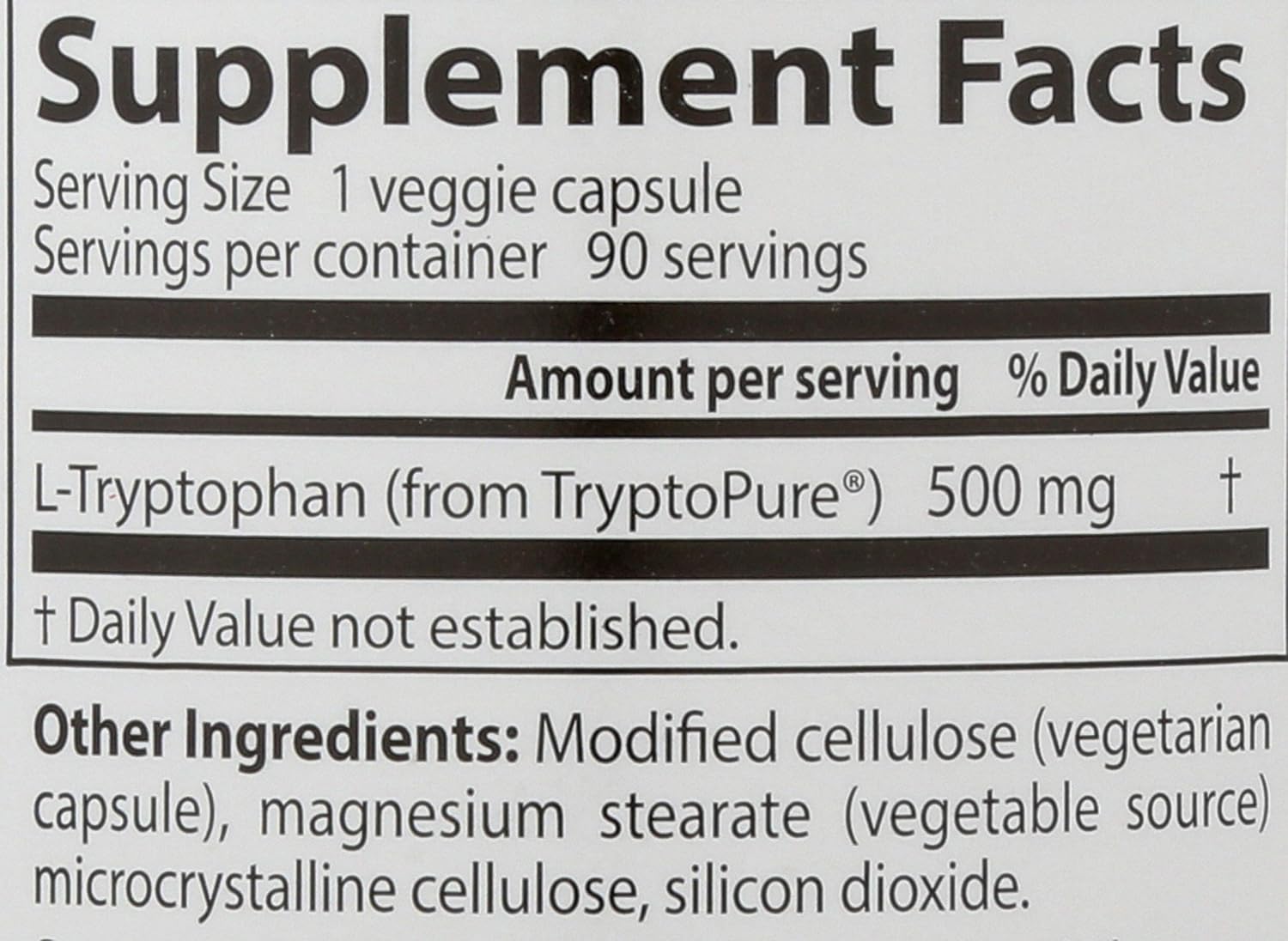 Best L-Tryptophan, 500 mg