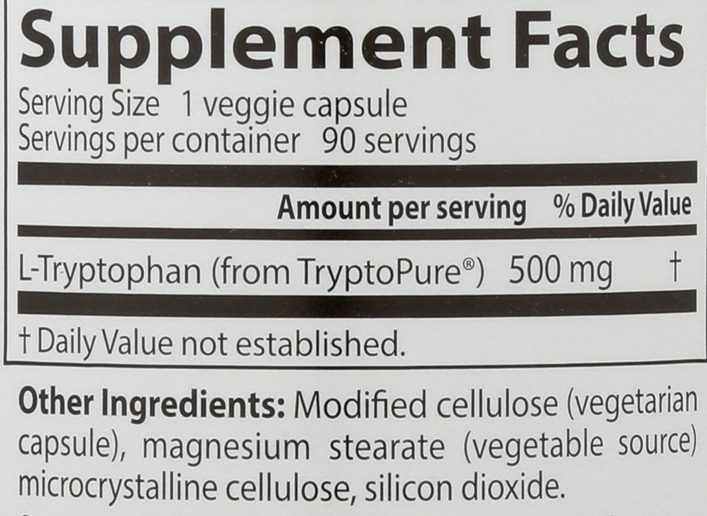 Best L-Tryptophan, 500 mg - görsel 3
