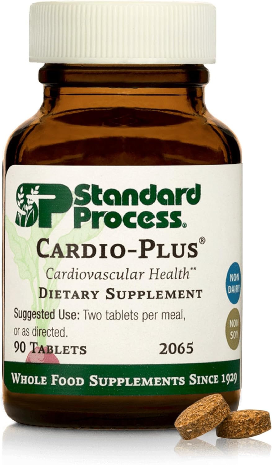 Standard Process Cardio-Plus – Antioxidant Support & Heart Health Supplement – 90 Tablets