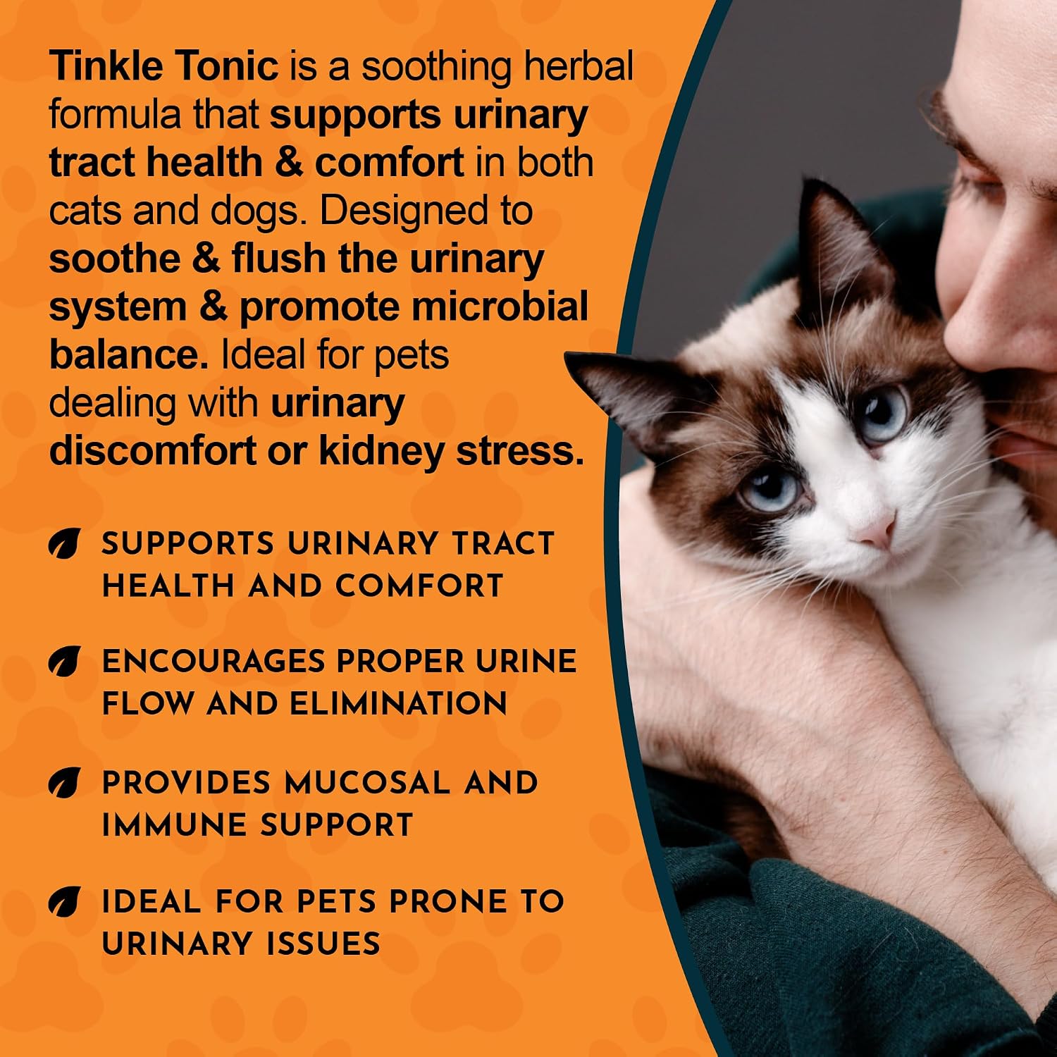 Animal Essentials Tinkle Tonic - Dog & Cat Urinary Tract Support, Kidney Supplement, Supports Urinary Tract, Bladder Health for Pets, with Marshmallow - 30 ml
