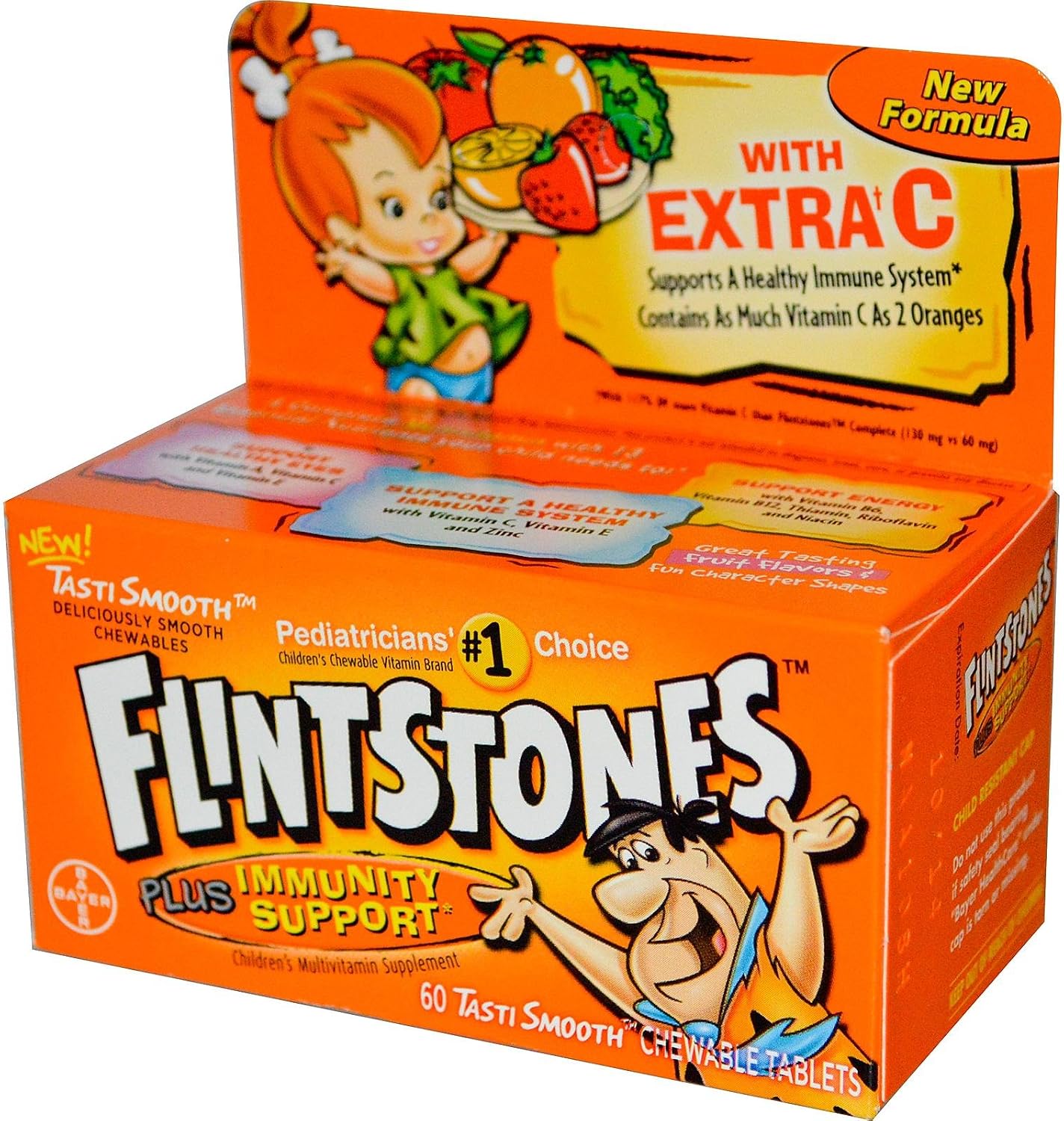 Flintstones Children's Multivitamin Chewable Tablets, 60 Count