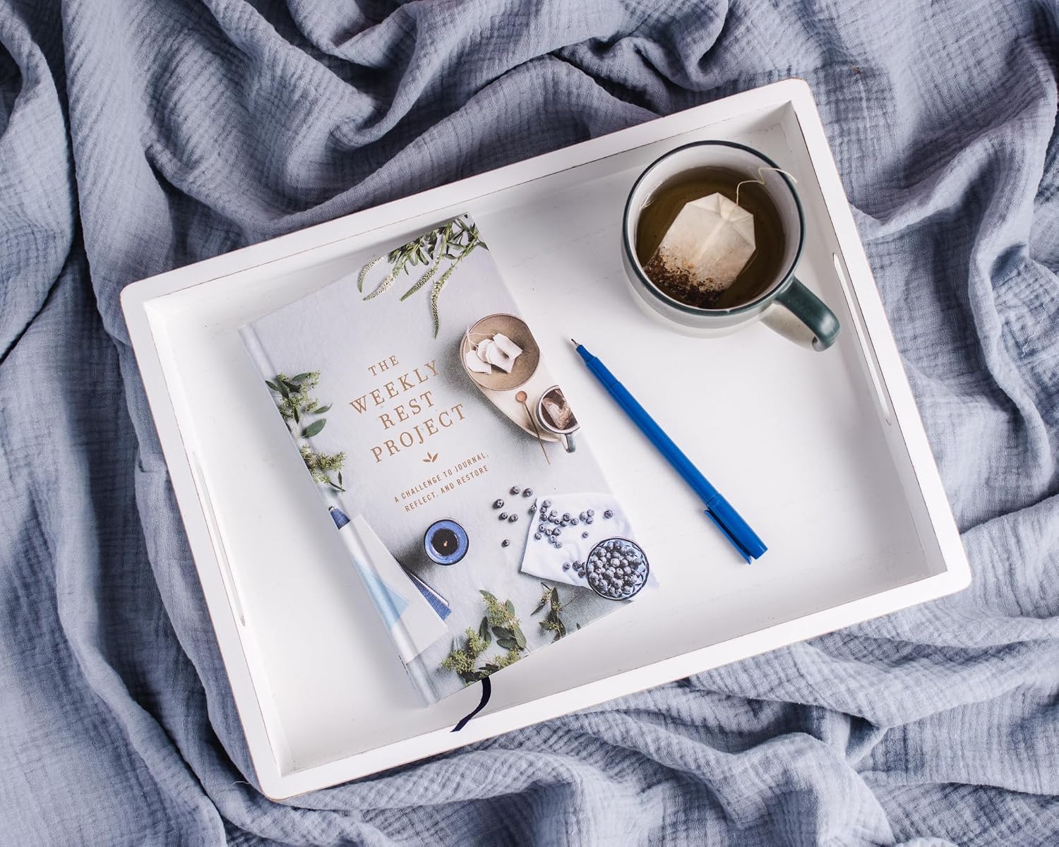 The Weekly Rest Project: A Challenge to Journal, Reflect, and Restore (The Weekly Project Series)