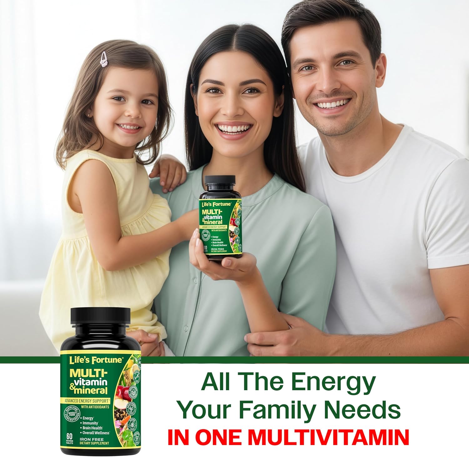 Life's Fortune Whole Food Multivitamin & Mineral Supplement