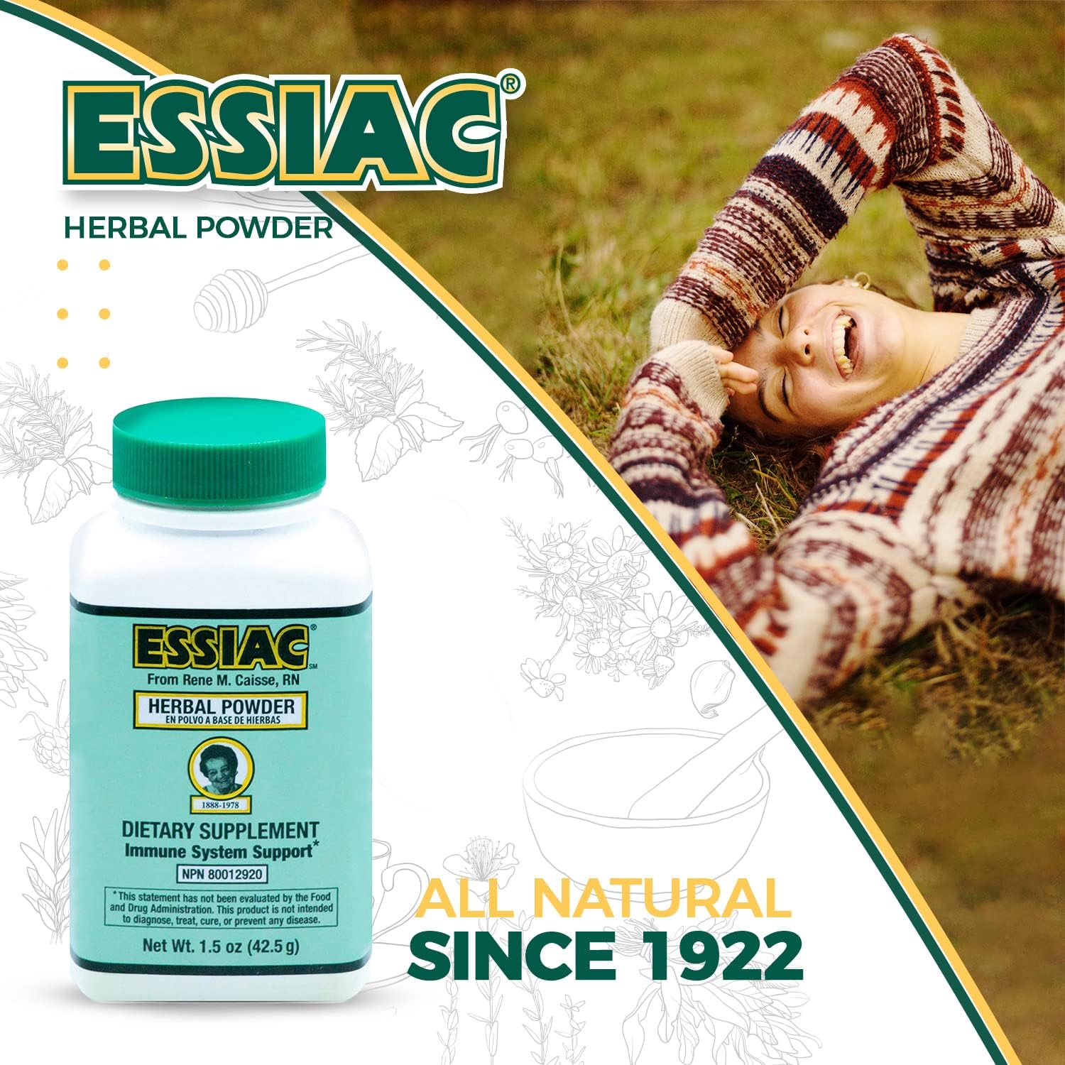 Essiac Original Herbal Tea Powder – 42 g Bottle