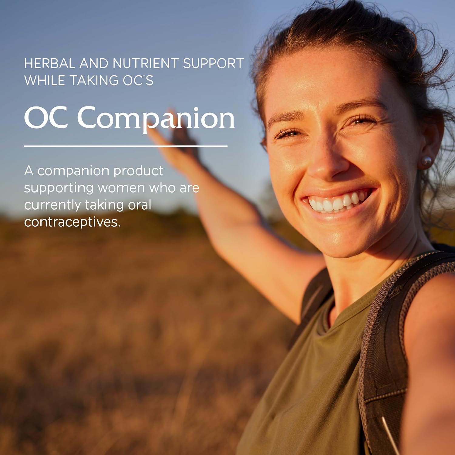 Vitanica OC Companion – Oral Contraceptive Support, Vegan, Non-GMO, 60 Capsules