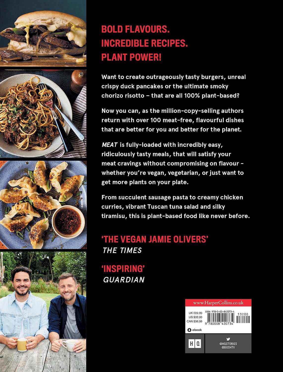 BOSH! Meat: The bestselling plant-based, meat-free cookbook from your go-to vegan authors, with new delicious, easy and simple recipes to explore
