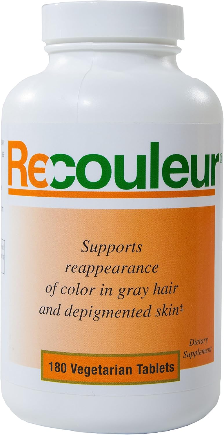 Recouleur Vitiligo Supplement: Vitamin and Mineral Blend for Skin Pigmentation Support - 6 Month Supply
